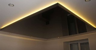 Натяжной потолок с подсветкой Краснотурьинск, цена от 2075 руб.